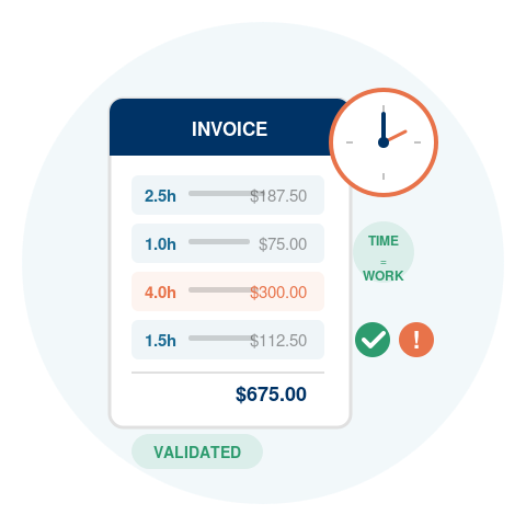 Invoices & Time Entries icon
